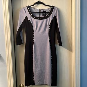 Jax grey and black dress size 4